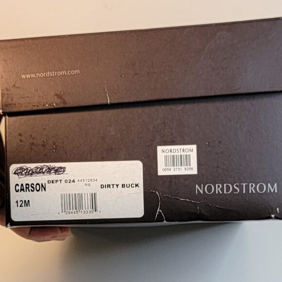 1901 CARSON TAN SUEDE OXFORD by NORDSTROM (Size 12) - Picture 7 of 7